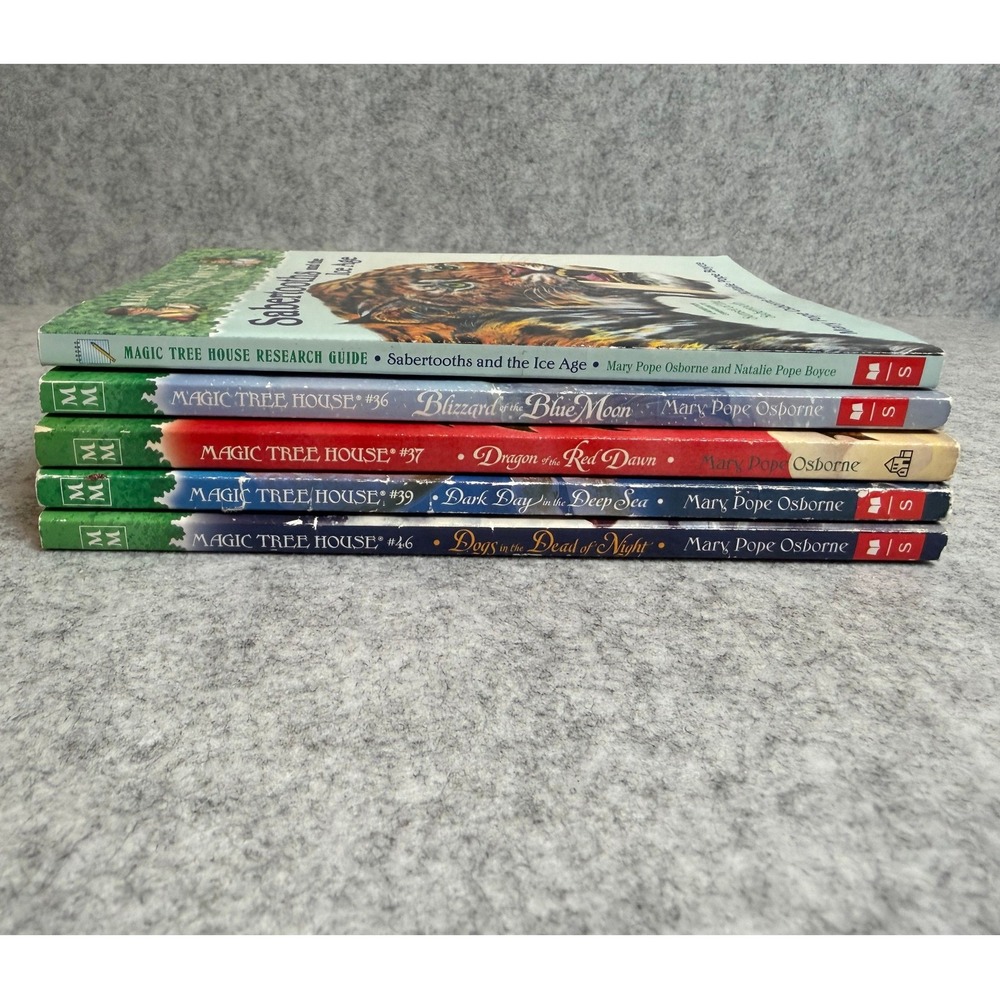 6x‎ Magic Tree House Chapter Book Bundle - Paperback - Middle Grade - Picture 2 of 4